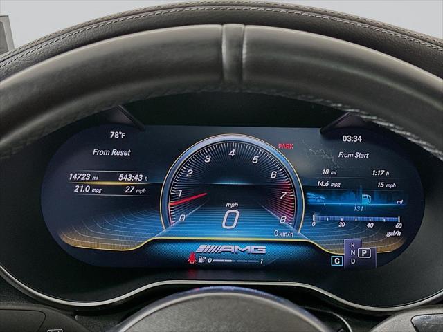 used 2020 Mercedes-Benz AMG C 43 car, priced at $37,300