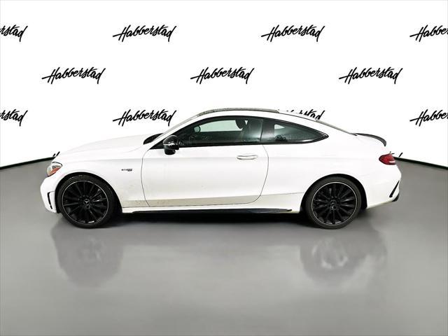 used 2020 Mercedes-Benz AMG C 43 car, priced at $37,300