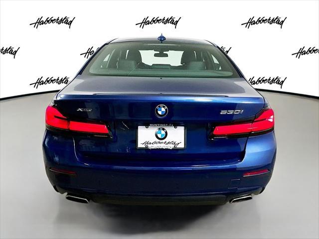 used 2021 BMW 530 car, priced at $34,985