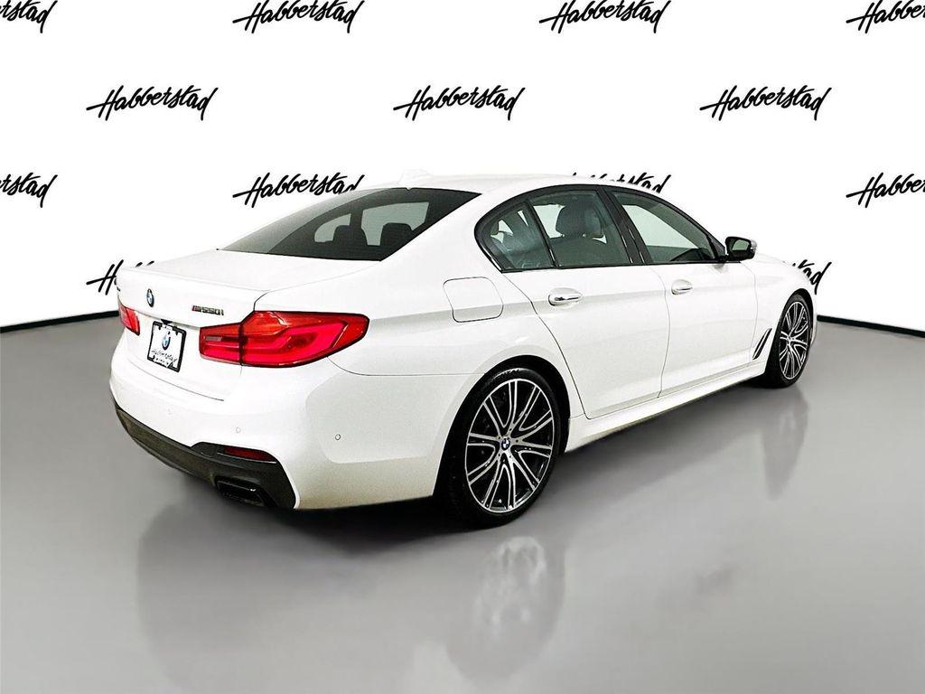 used 2018 BMW M550 car, priced at $34,500
