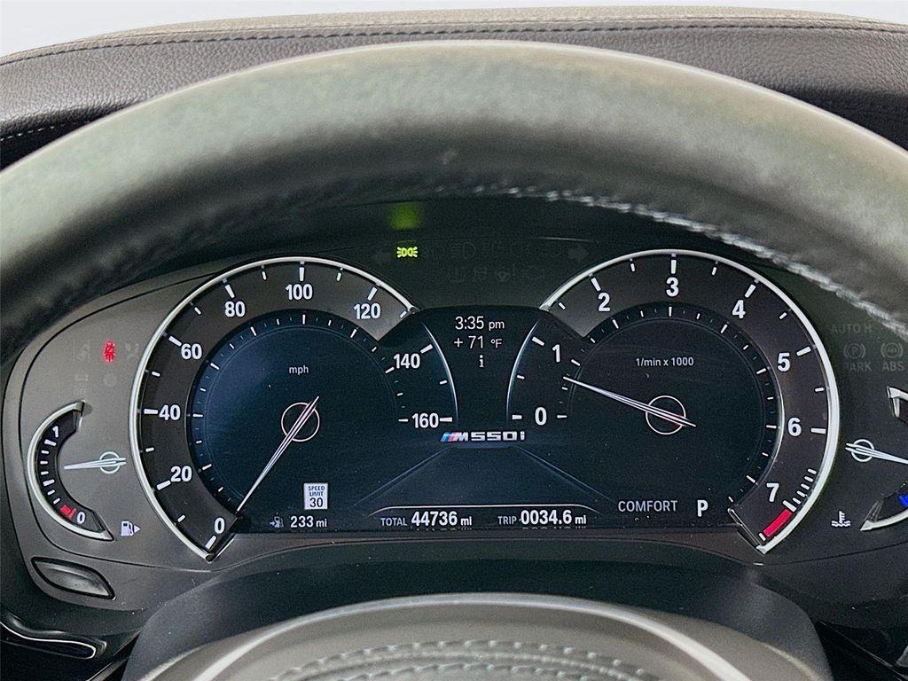 used 2018 BMW M550 car, priced at $34,500