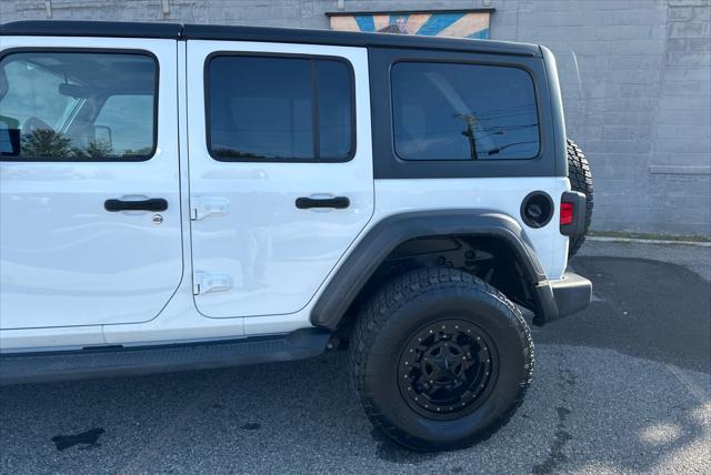 used 2018 Jeep Wrangler Unlimited car, priced at $21,995