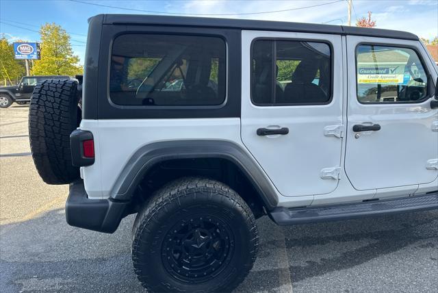 used 2018 Jeep Wrangler Unlimited car, priced at $21,995