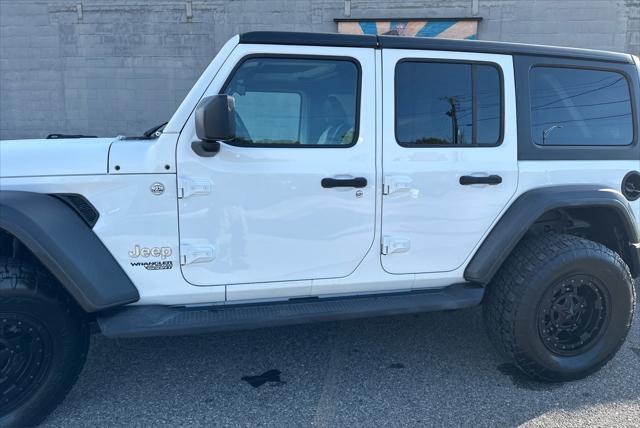 used 2018 Jeep Wrangler Unlimited car, priced at $21,995