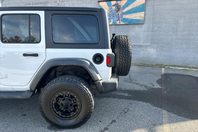 used 2018 Jeep Wrangler Unlimited car, priced at $21,995