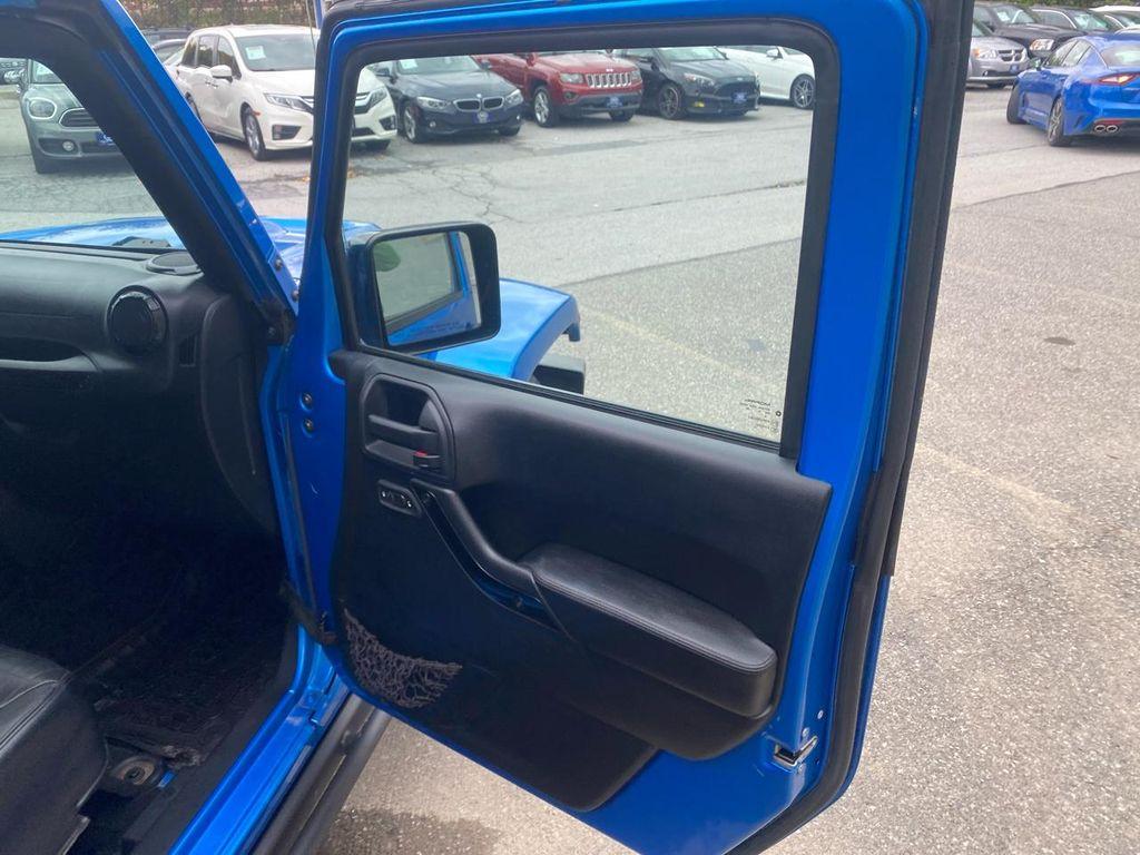 used 2015 Jeep Wrangler Unlimited car, priced at $16,995