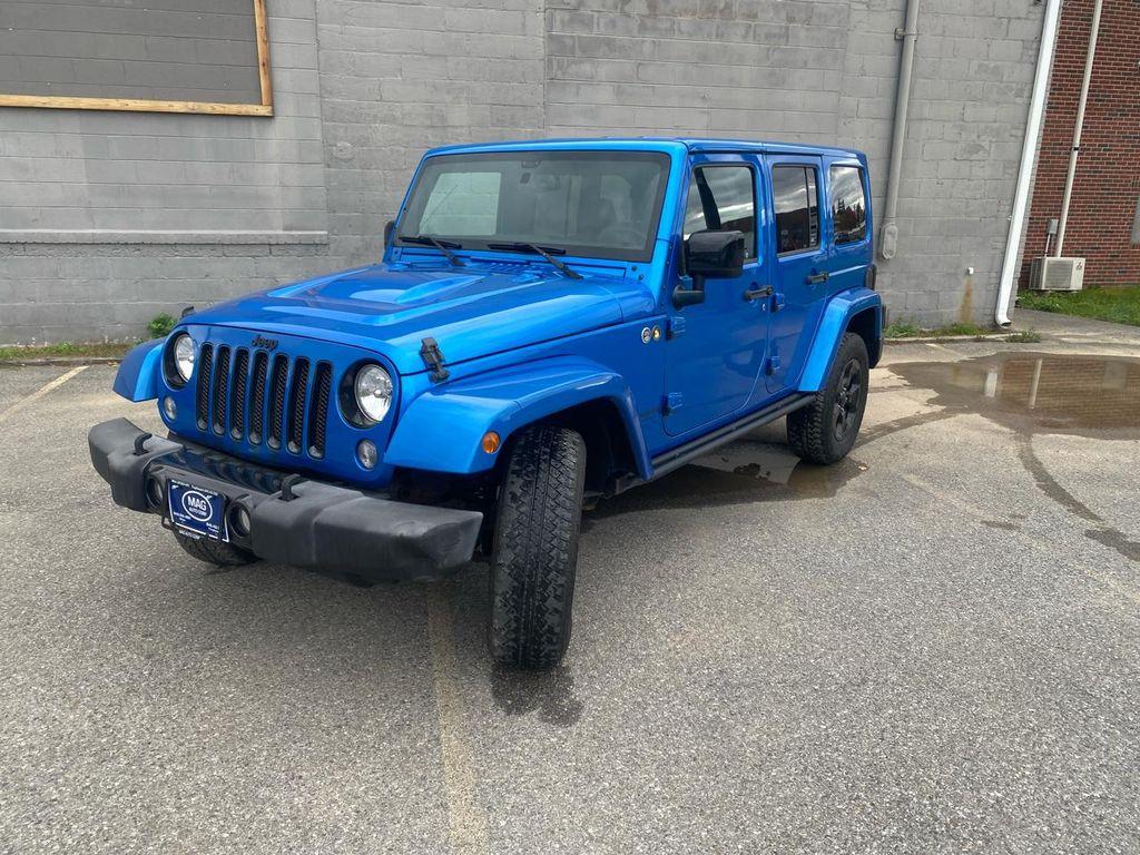 used 2015 Jeep Wrangler Unlimited car, priced at $16,995