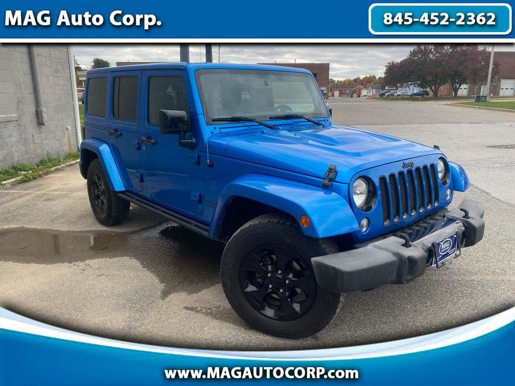used 2015 Jeep Wrangler Unlimited car, priced at $16,995