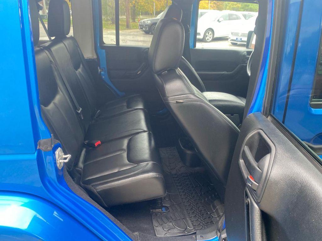 used 2015 Jeep Wrangler Unlimited car, priced at $16,995