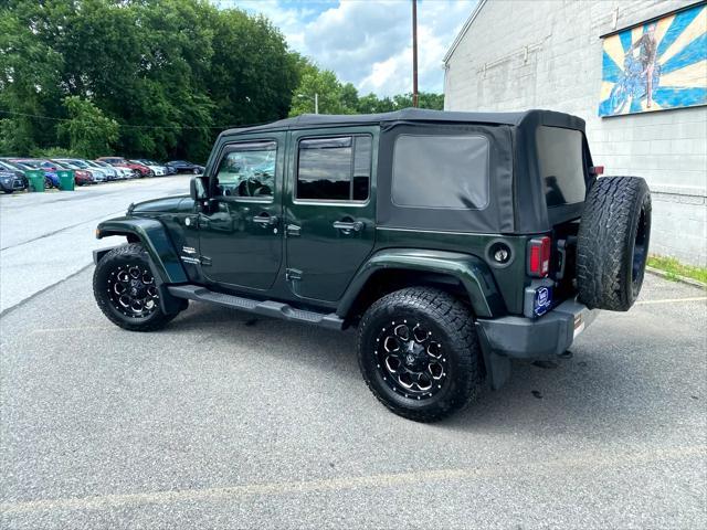 used 2010 Jeep Wrangler Unlimited car, priced at $14,995