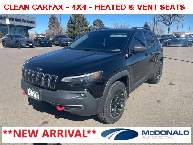 used 2019 Jeep Cherokee car, priced at $20,500