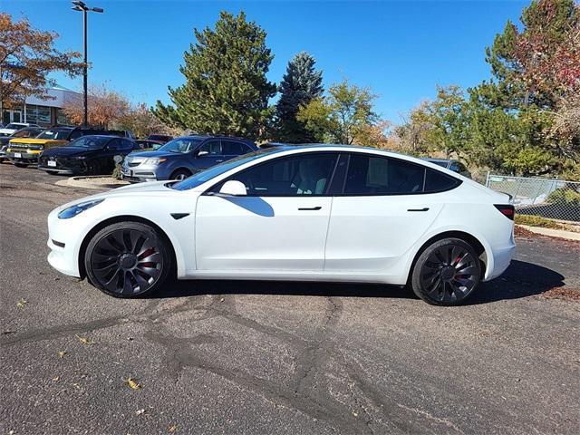 used 2023 Tesla Model 3 car, priced at $36,779