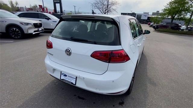used 2016 Volkswagen e-Golf car, priced at $11,173