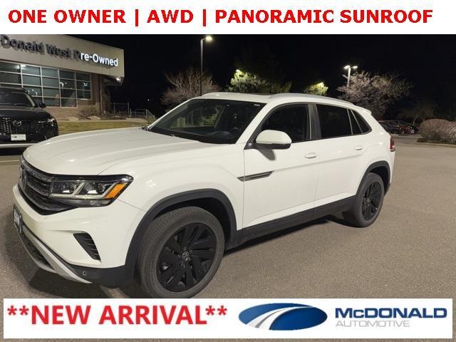 used 2022 Volkswagen Atlas Cross Sport car, priced at $25,995