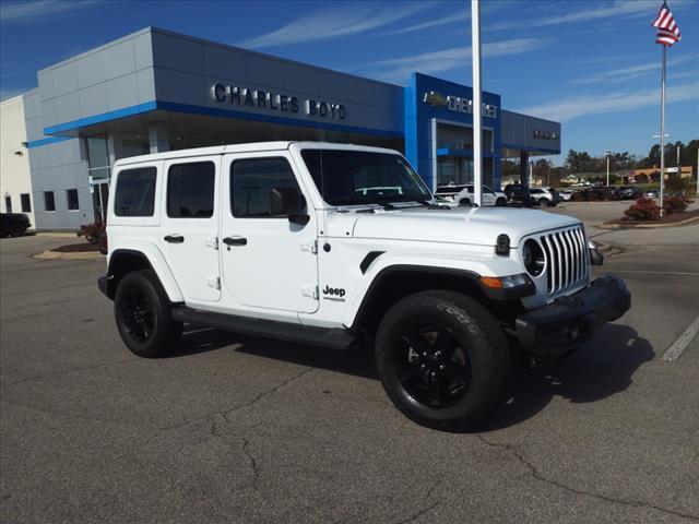 used 2021 Jeep Wrangler Unlimited car, priced at $33,860