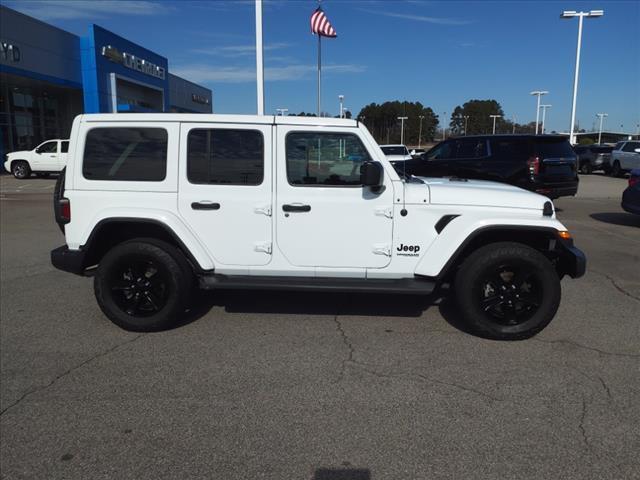 used 2021 Jeep Wrangler Unlimited car, priced at $32,862