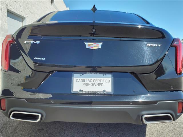 used 2022 Cadillac CT4 car, priced at $31,700