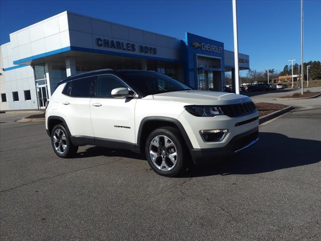 used 2021 Jeep Compass car, priced at $21,244