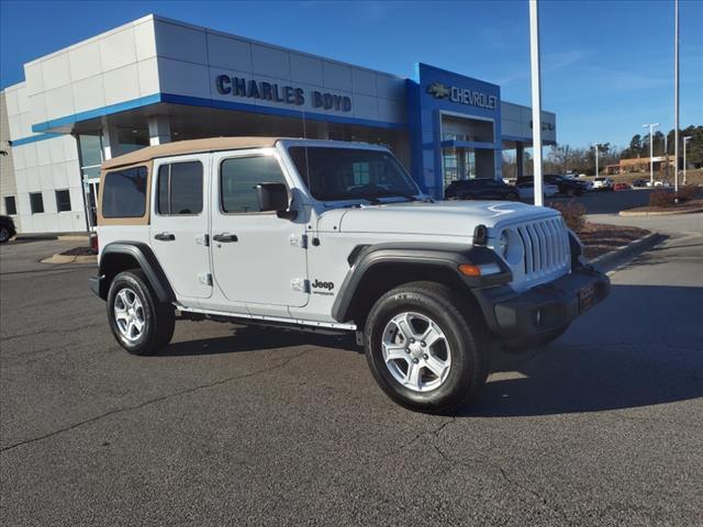 used 2022 Jeep Wrangler Unlimited car, priced at $38,795