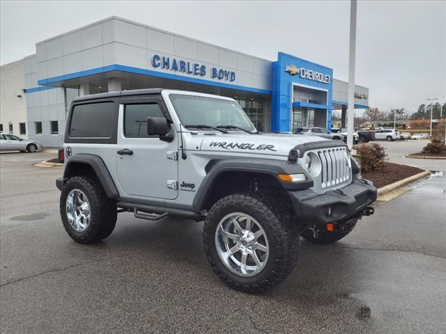 used 2023 Jeep Wrangler car, priced at $34,995