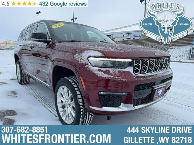 used 2021 Jeep Grand Cherokee L car, priced at $39,995