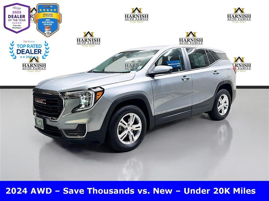 used 2024 GMC Terrain car, priced at $24,689