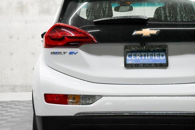 used 2021 Chevrolet Bolt EV car, priced at $18,491