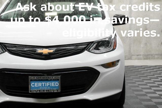 used 2021 Chevrolet Bolt EV car, priced at $22,409