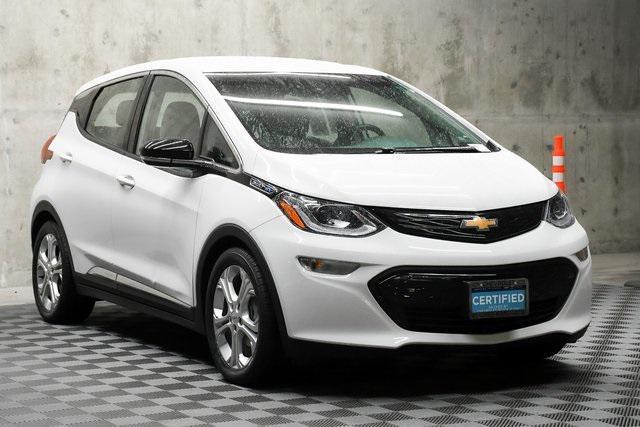 used 2021 Chevrolet Bolt EV car, priced at $18,491