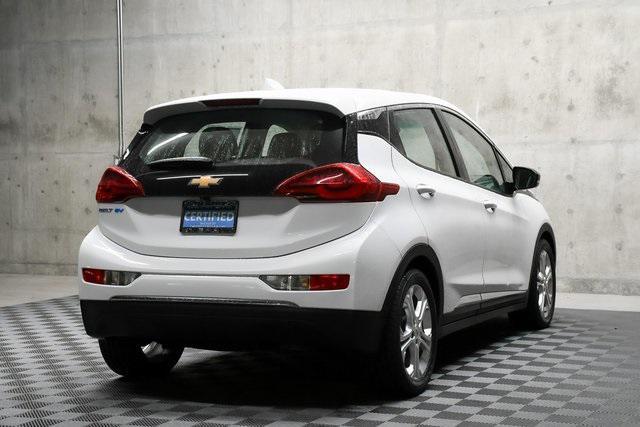 used 2021 Chevrolet Bolt EV car, priced at $18,491