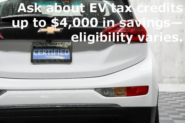 used 2021 Chevrolet Bolt EV car, priced at $22,409