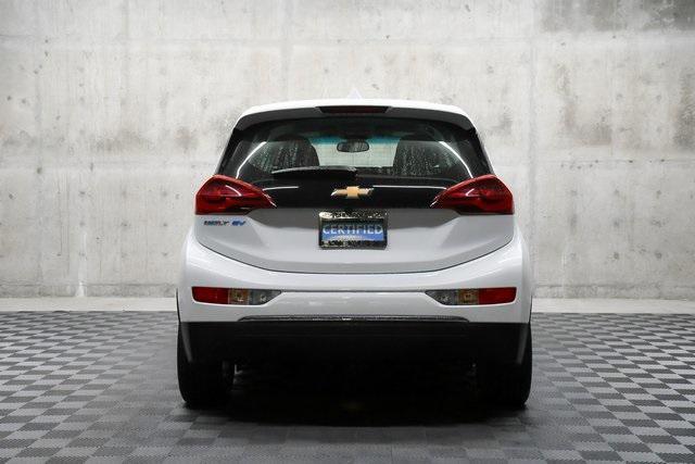 used 2021 Chevrolet Bolt EV car, priced at $18,491