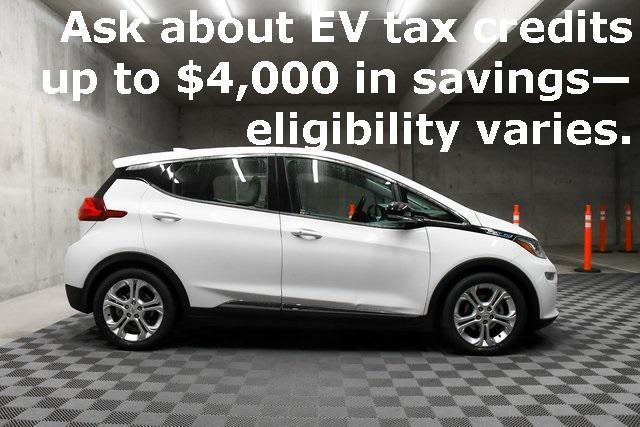 used 2021 Chevrolet Bolt EV car, priced at $22,409