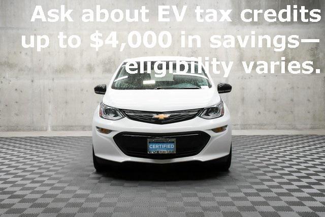 used 2021 Chevrolet Bolt EV car, priced at $22,409