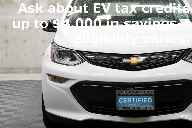 used 2021 Chevrolet Bolt EV car, priced at $22,409