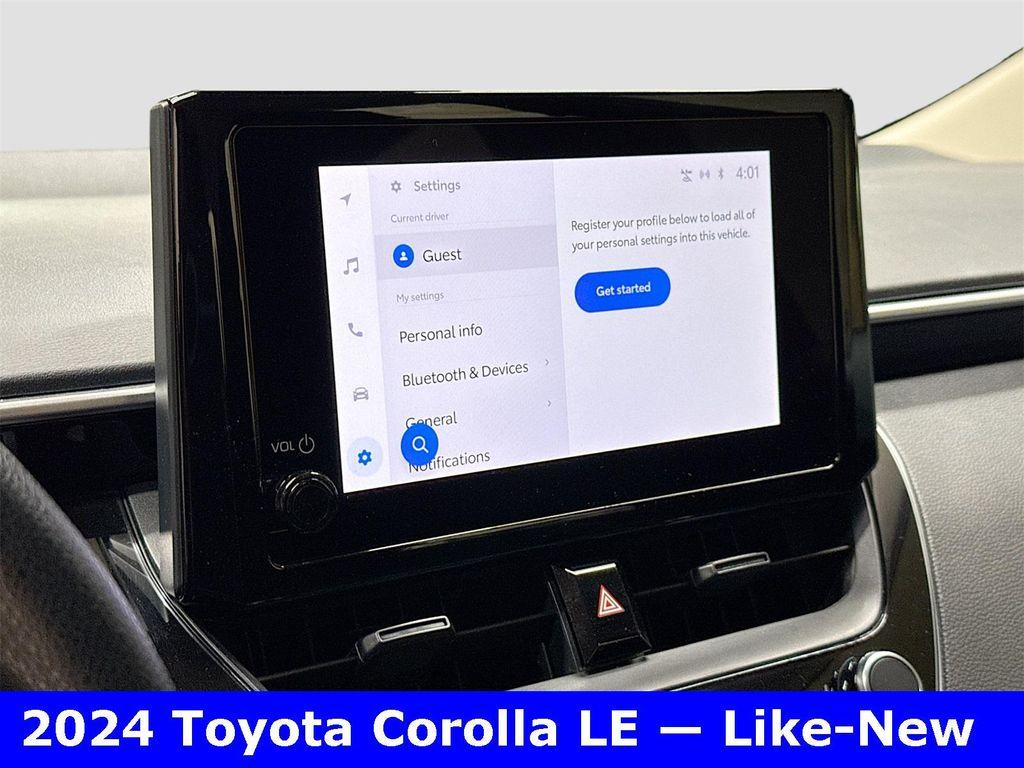 used 2024 Toyota Corolla car, priced at $20,907