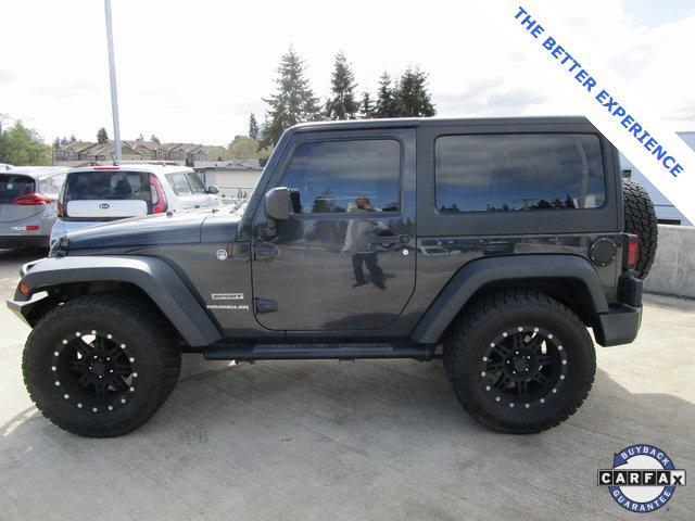 used 2017 Jeep Wrangler car, priced at $22,739