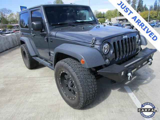 used 2017 Jeep Wrangler car, priced at $23,740