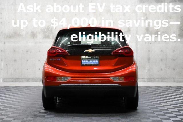 used 2020 Chevrolet Bolt EV car, priced at $21,800