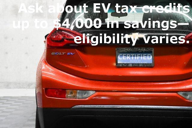 used 2020 Chevrolet Bolt EV car, priced at $21,800