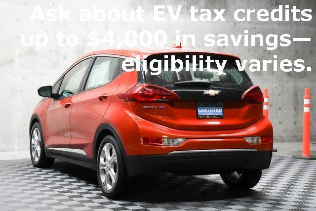 used 2020 Chevrolet Bolt EV car, priced at $21,800