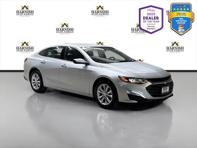 used 2022 Chevrolet Malibu car, priced at $20,412