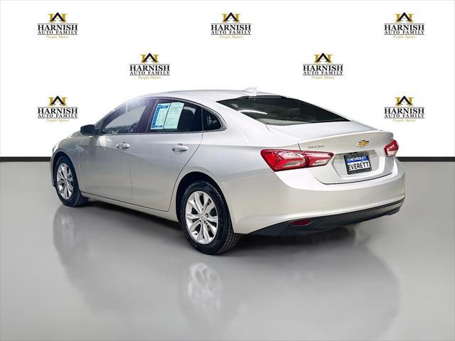 used 2022 Chevrolet Malibu car, priced at $20,412