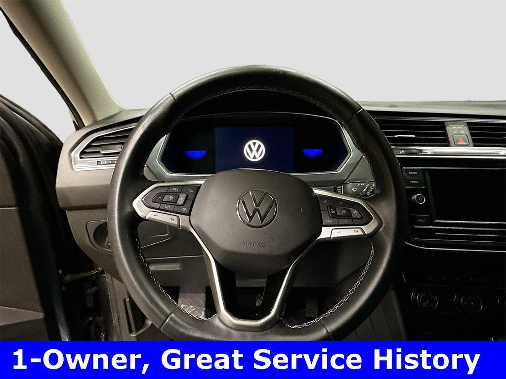 used 2022 Volkswagen Tiguan car, priced at $17,488