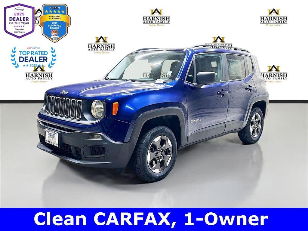 used 2017 Jeep Renegade car, priced at $10,988