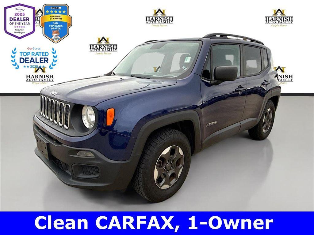 used 2017 Jeep Renegade car, priced at $10,861