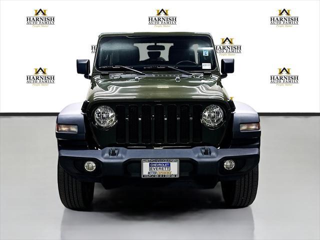 used 2022 Jeep Wrangler Unlimited car, priced at $27,383