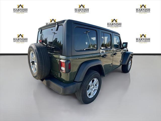 used 2022 Jeep Wrangler Unlimited car, priced at $29,970