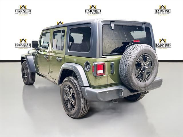 used 2022 Jeep Wrangler Unlimited car, priced at $27,383