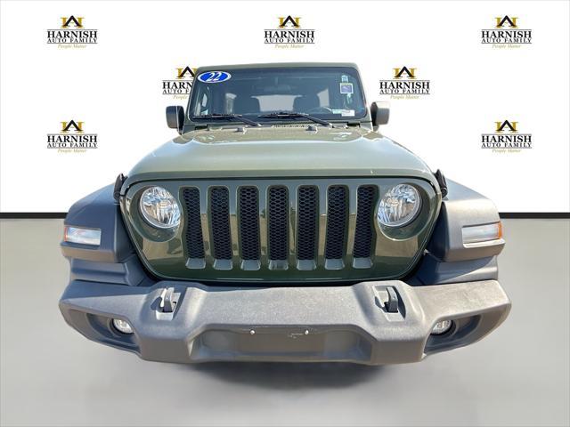 used 2022 Jeep Wrangler Unlimited car, priced at $29,970